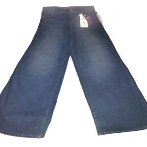Nwt Gloria Vanderbilt high rise wide leg jeans pants